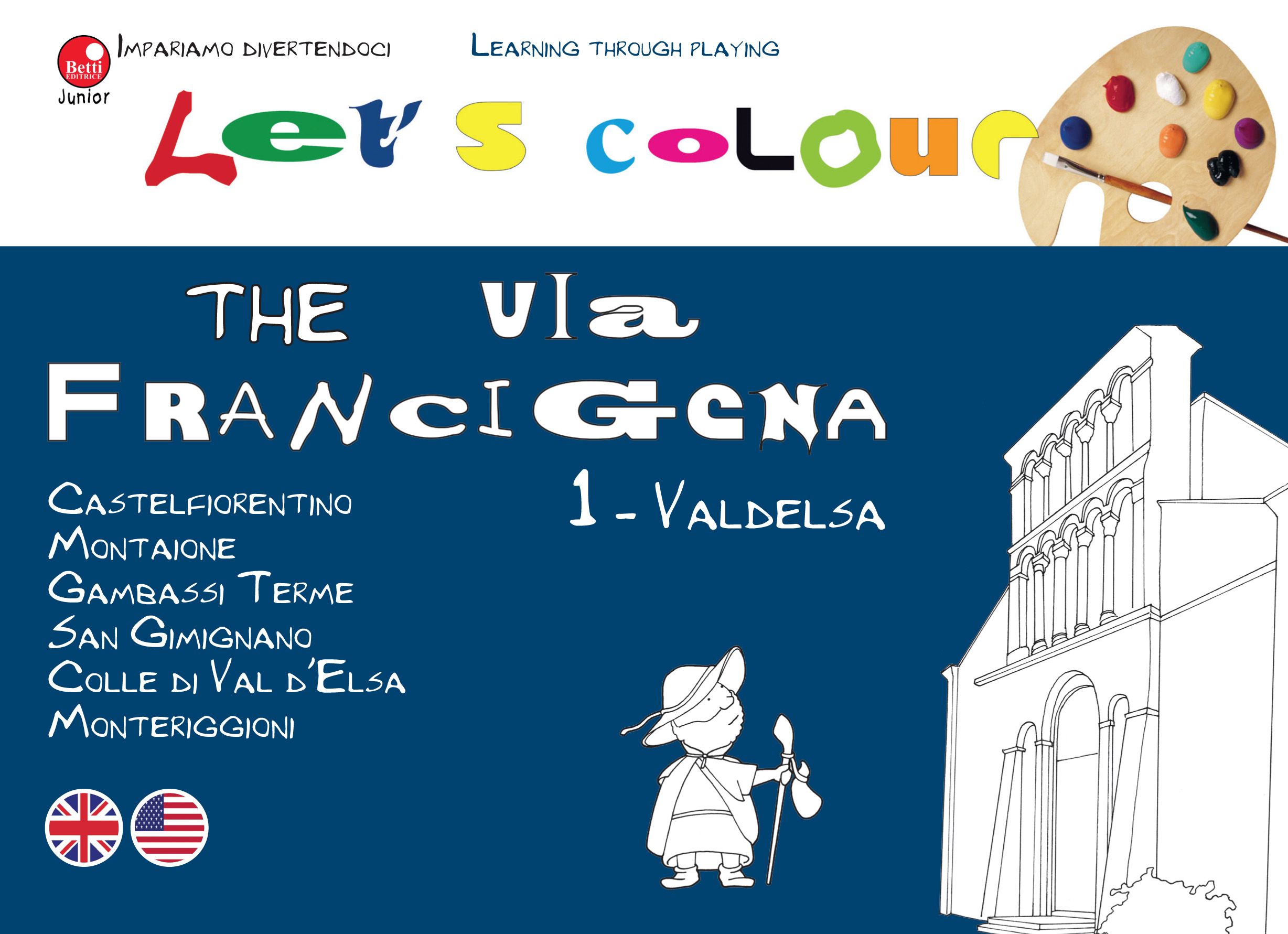 Let's colour the Via Francigena 1