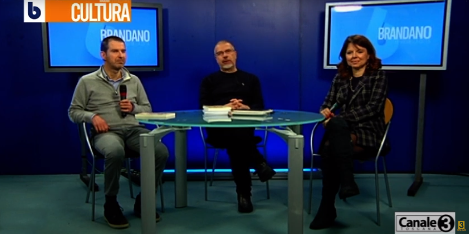 Luca Betti a dialogo con Francesco Vannoni e Francesca Tofanari su Canale 3