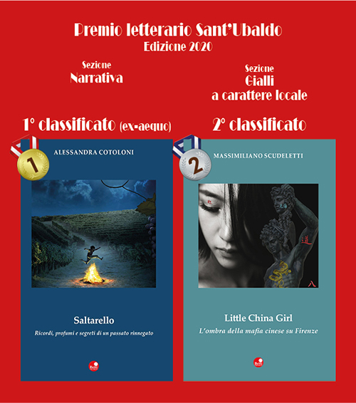 Oro e argento al Premio letterario Sant’Ubaldo per Alessandra Cotoloni e Massimiliano Scudeletti!